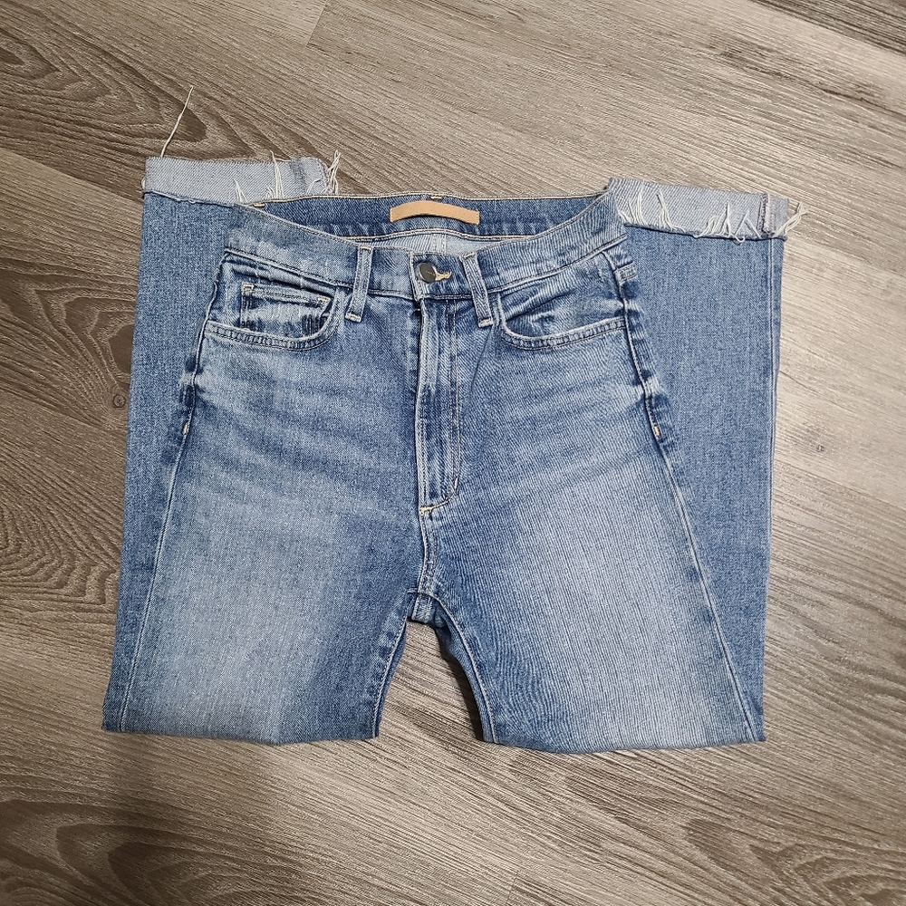 Joe's Jeans Light Blue Ankle Crop Jeans - Picture 2 of 7
